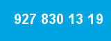 927 830 13 19